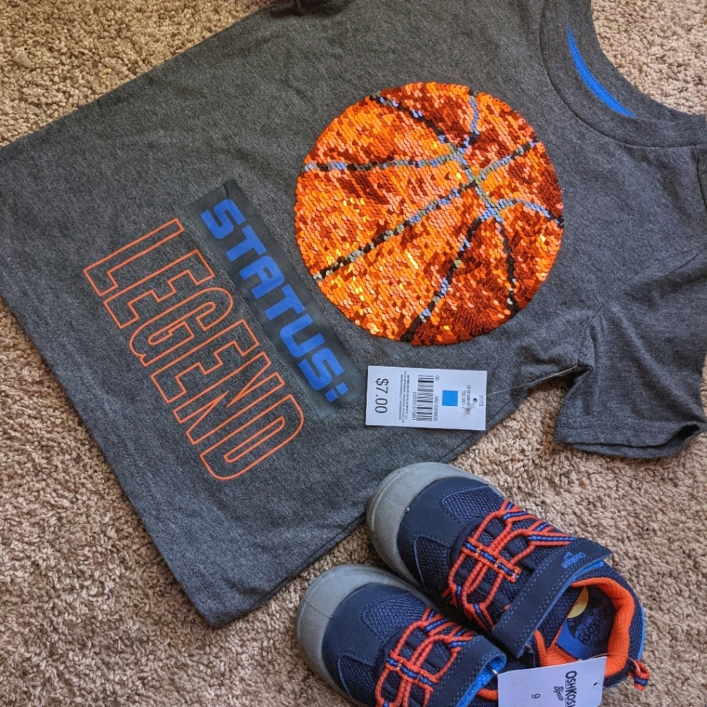 Oshkosh shoes and shirt nwt